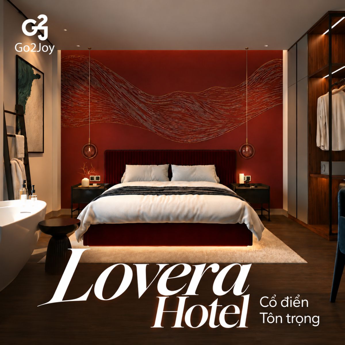 Lovera Hotel với không gian tông trầm lãng mạn cho hẹn hò 20/10