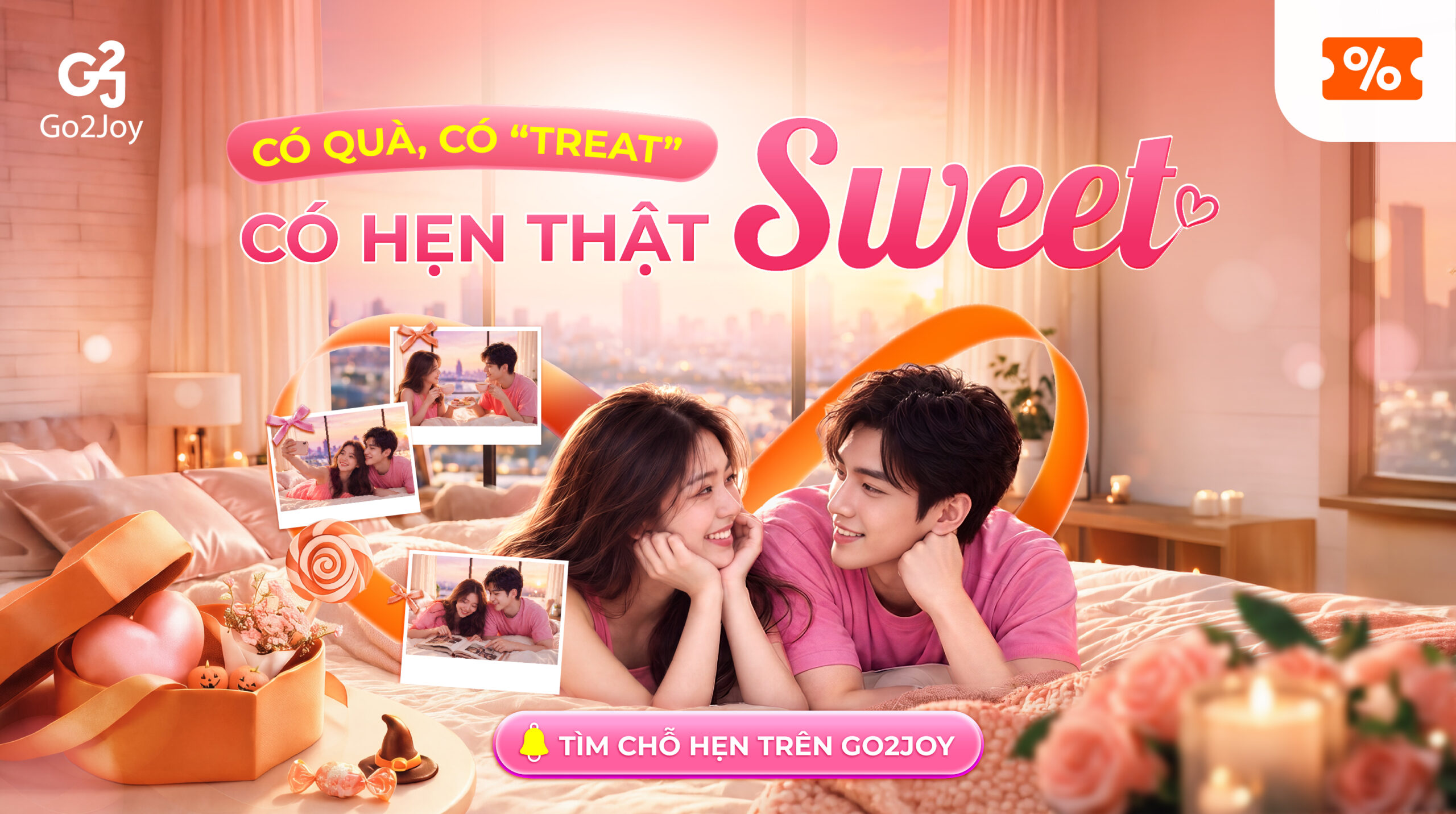 Gợi ý hẹn hò tháng 10 cùng Go2Joy cho 20/10, Halloween và những ngày thường